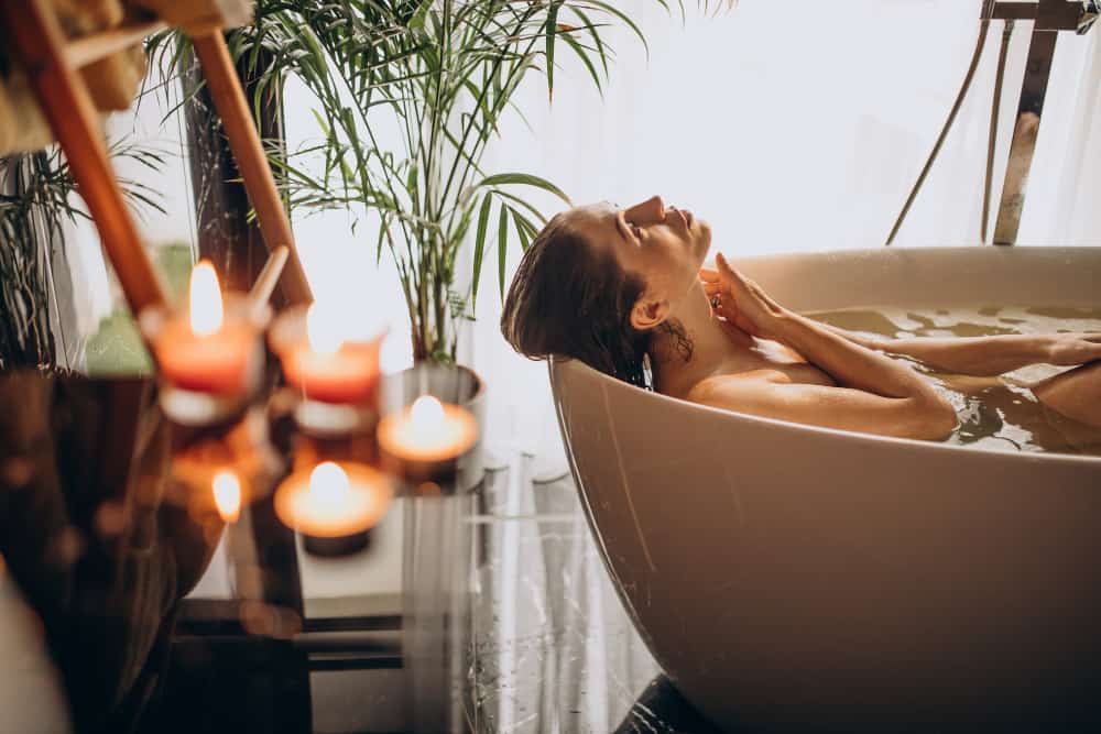 Schönes Badezimmer nach Sanierung in Wien